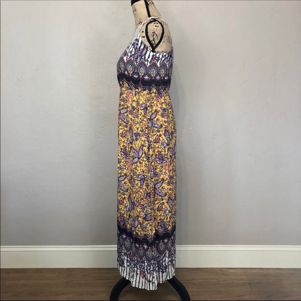 Lucky Brand Floral Midi Dress Size M - Picture 5 of 8